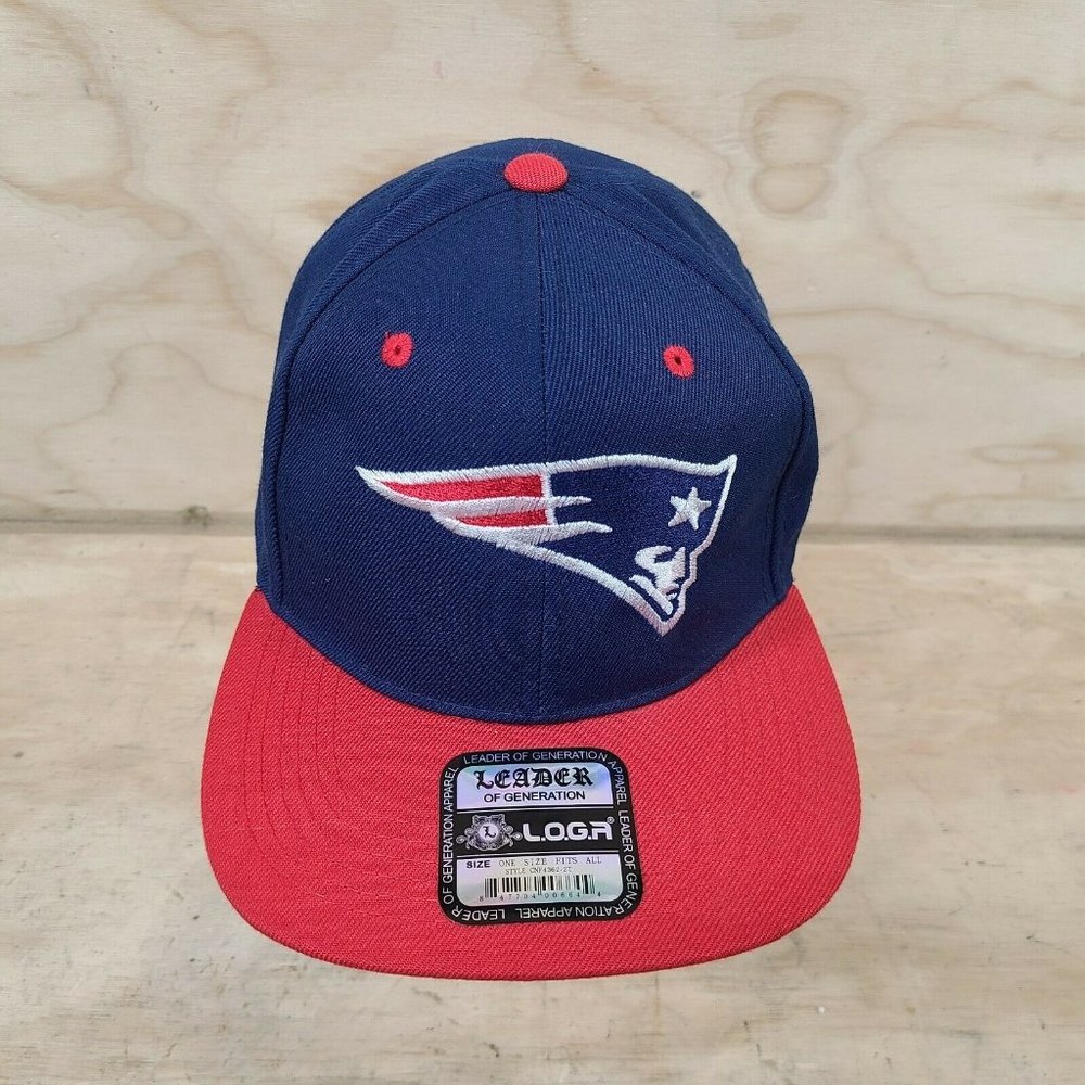 L.O.G.A..LEADER‎ OF GENERATION New Englad Patriots SNAPBACK HAT NEW